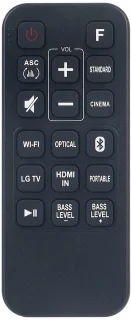 Solidchoice afstandsbediening voor LG soundbar