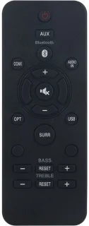 Solidchoice vervangende afstandsbediening voor Philips soundbar