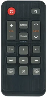 Solidchoice vervangende afstandsbediening voor Samsung soundbar