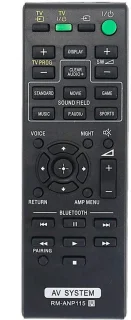 Solidchoice vervangende afstandsbediening voor soundbar