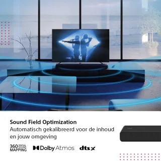 Sony HT-A3000 soundbar zwart