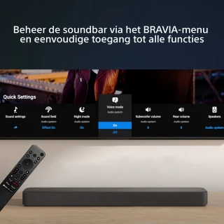 Sony HT-S2000 Soundbar Zwart