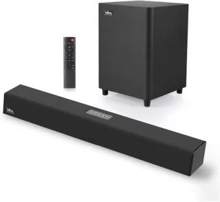 Soundbar 2.1 home theater systeem zwart