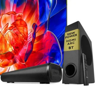 Soundbar 2.1-kanaals 100 W met subwoofer – zwart