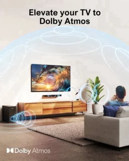 Soundbar - 2.1 soundbar voor tv - Zwart