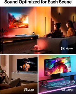 Soundbar 2.1 Stereo 160W Zwart