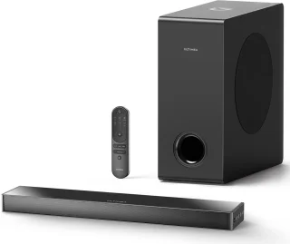Wat vinden we goed aan de Soundbar 2.1 Stereo Zwart