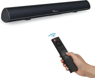 Soundbar 28 Inch 40W Bluetooth 5.0 Surround SoundBar 2.0 Stereo