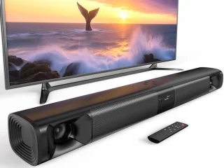 Soundbar 31 inch zwart