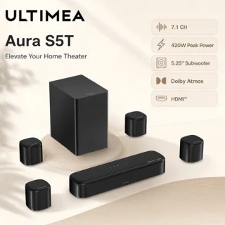 Soundbar 420W - 7.1-kanaals - zwart