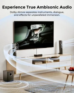Soundbar 5.1 inclusief Subwoofer 320W Zwart