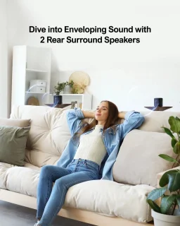 Soundbar 5.1 met Subwoofer Zwart