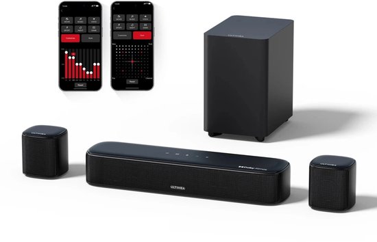 Soundbar 5.1 met Subwoofer Zwart review