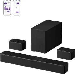 Soundbar 5.1 Surround Dolby Atmos - Zwart