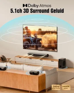 Soundbar 5.1CH - Zwart