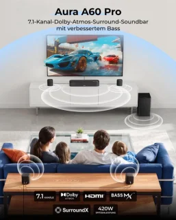 Soundbar 7.1-kanaals Dolby Atmos
