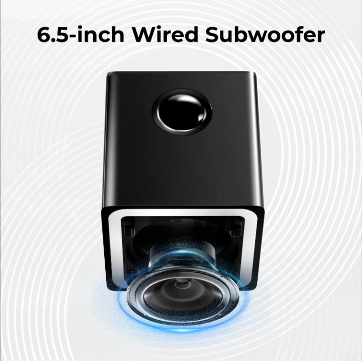 Soundbar 7.1ch met Subwoofer en Surround Luidsprekers Zwart