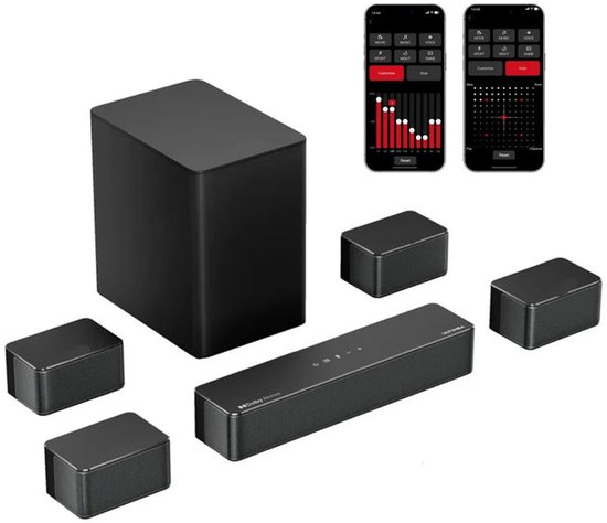 Poseidon D80: ruimtelijk Dolby Atmos-geluid met diepe bas