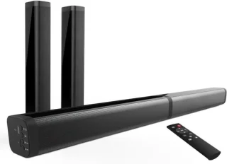 Soundbar bluetooth - home cinema speaker - modulair ontwerp - 94,6 cm - zwart