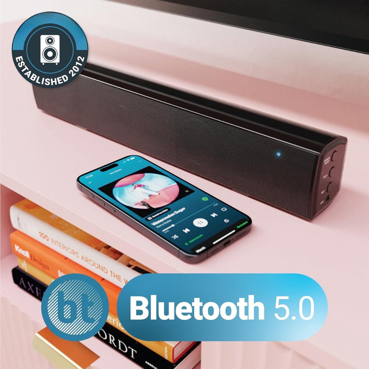 Soundbar Compact Bluetooth Voor TV Met Afstandsbediening