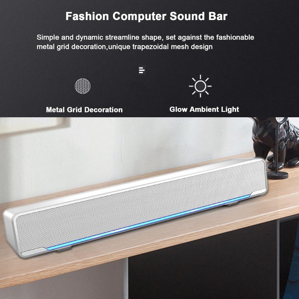 Soundbar Compact Model Bluetooth Met Afstandsbediening
