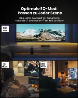 Soundbar Compact Model Bluetooth Met Afstandsbediening Voor TV