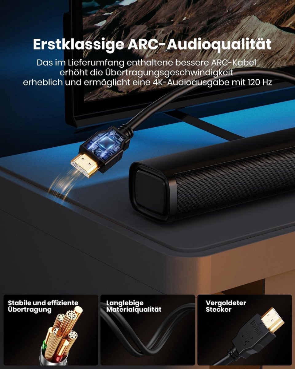 Soundbar Compact Model Bluetooth Met Afstandsbediening Voor TV