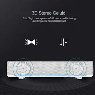 Soundbar computer wit 32x7x6 cm