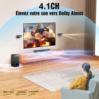 Soundbar Dolby Atmos 300W