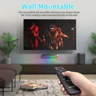 Soundbar en Subwoofer voor Thuisbioscoop