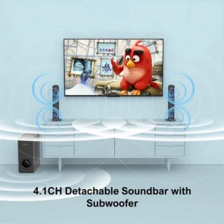Soundbar home cinema set