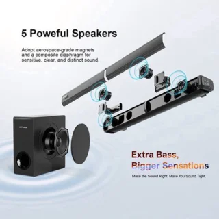 Soundbar home cinema set