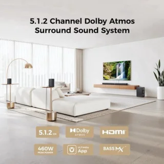 Soundbar home cinema set
