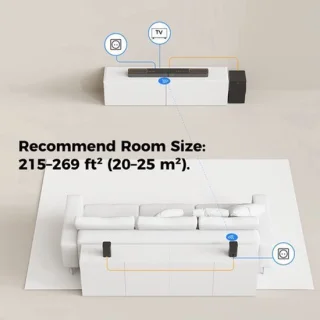 Soundbar home cinema speaker