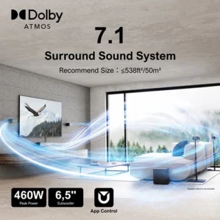 Soundbar home theater speaker
