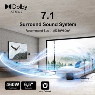 Soundbar – Home Theater Speaker – Surround Sound System