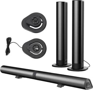 Soundbar - home theater speaker - zwart
