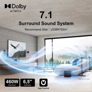 Soundbar home theater systeem