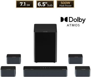 Volledig omhullend geluid: 7.1 Dolby Atmos soundbar voor je thuisbioscoop