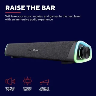 Soundbar - Kunststof - Zwart