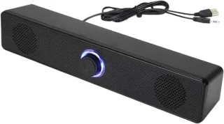 Soundbar luidspreker, 296 cm, zwart