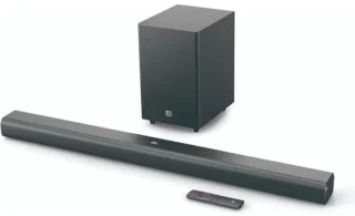 Soundbar met diepe bas