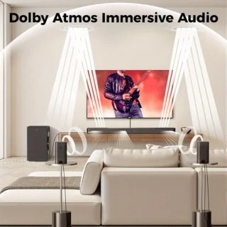 Soundbar met draadloze subwoofer 5.1.2-kanaals