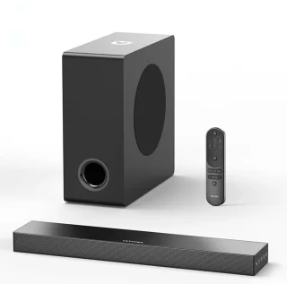 Soundbar met Subwoofer 160W Bluetooth 5.3 HDMI ARC