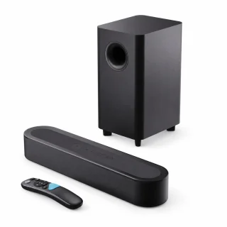 Soundbar met subwoofer 2.1, 140 watt, Dolby audio, bluetooth 5.3 en hdmi earc – muurmontage – tv speaker