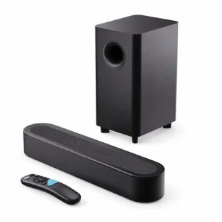 Soundbar met subwoofer 2.1, 140 watt, Dolby audio, bluetooth 5.3 en hdmi earc – muurmontage – tv speaker