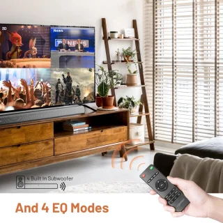Soundbar met Subwoofer (2.1)