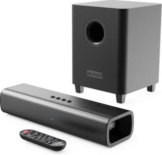 Soundbar met subwoofer 2.1 zwart