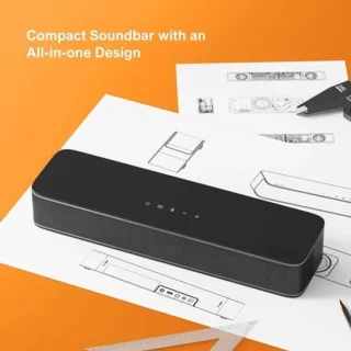 Soundbar met subwoofer 2.1ch zwart