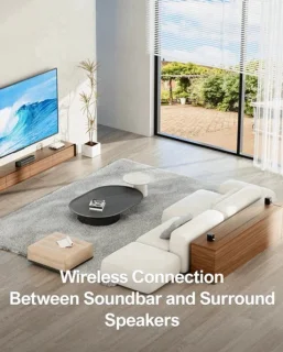 Soundbar met subwoofer